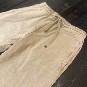 TALENTLESS Beige Jogger Pants
